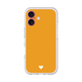 Slim Protection Premium Case［ Original - Favorite Color Heart - Orange ］