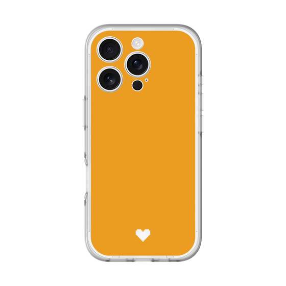 Slim Protection Premium Case［ Original - Favorite Color Heart - Orange ］