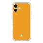 Slim Protection Premium Case［ Original - Favorite Color Heart - Orange ］