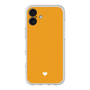 Slim Protection Premium Case［ Original - Favorite Color Heart - Orange ］