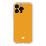 Slim Protection Premium Case［ Original - Favorite Color Heart - Orange ］