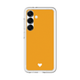 Slim Protection Premium Case［ Original - Favorite Color Heart - Orange ］