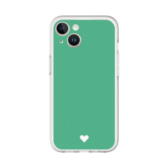 Slim Protection Premium Case［ Original - Favorite Color Heart - Green ］