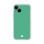 Slim Protection Premium Case［ Original - Favorite Color Heart - Green ］