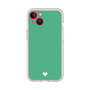 Slim Protection Premium Case［ Original - Favorite Color Heart - Green ］