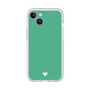 Slim Protection Premium Case［ Original - Favorite Color Heart - Green ］