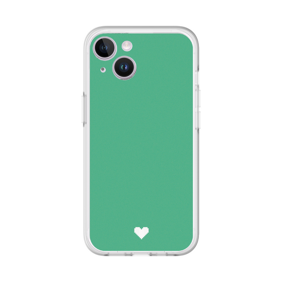 Slim Protection Premium Case［ Original - Favorite Color Heart - Green ］