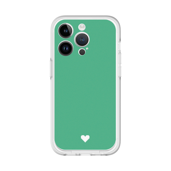 Slim Protection Premium Case［ Original - Favorite Color Heart - Green ］