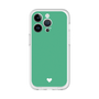 Slim Protection Premium Case［ Original - Favorite Color Heart - Green ］