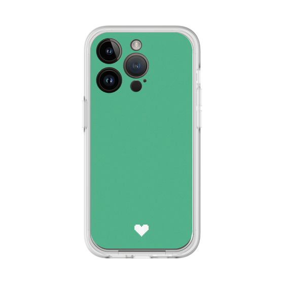 Slim Protection Premium Case［ Original - Favorite Color Heart - Green ］