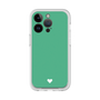 Slim Protection Premium Case［ Original - Favorite Color Heart - Green ］