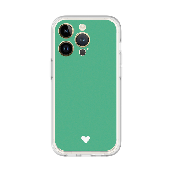 Slim Protection Premium Case［ Original - Favorite Color Heart - Green ］
