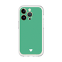 Slim Protection Premium Case［ Original - Favorite Color Heart - Green ］