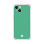 Slim Protection Premium Case［ Original - Favorite Color Heart - Green ］