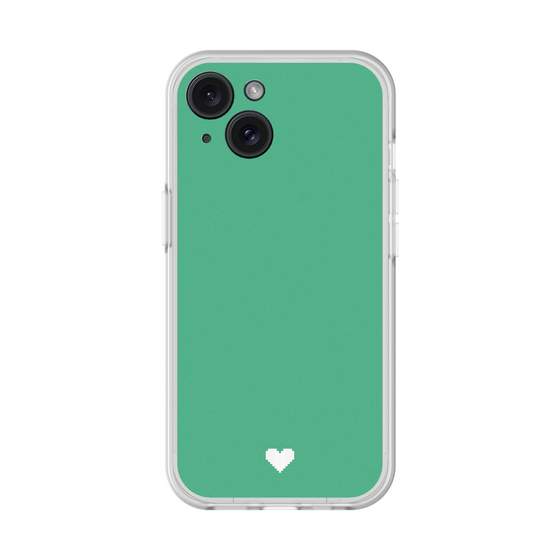 Slim Protection Premium Case［ Original - Favorite Color Heart - Green ］