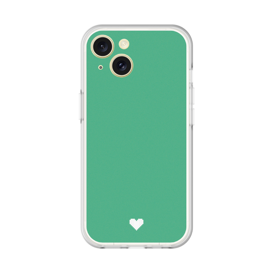 Slim Protection Premium Case［ Original - Favorite Color Heart - Green ］