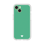 Slim Protection Premium Case［ Original - Favorite Color Heart - Green ］
