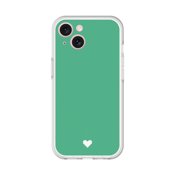 Slim Protection Premium Case［ Original - Favorite Color Heart - Green ］