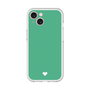 Slim Protection Premium Case［ Original - Favorite Color Heart - Green ］