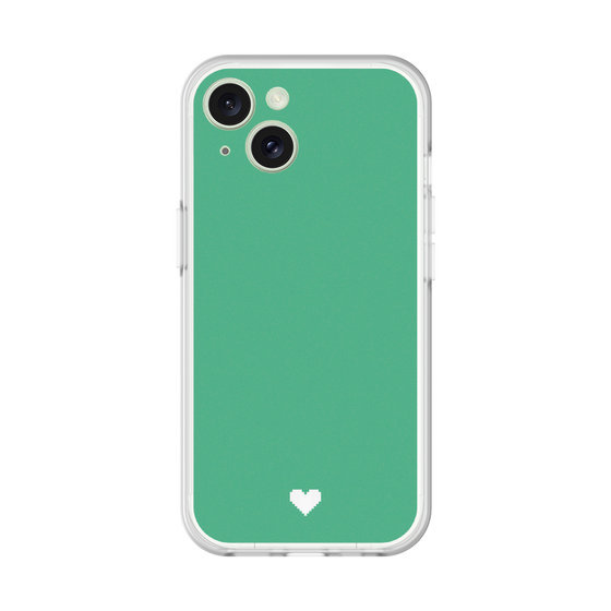 Slim Protection Premium Case［ Original - Favorite Color Heart - Green ］