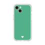Slim Protection Premium Case［ Original - Favorite Color Heart - Green ］