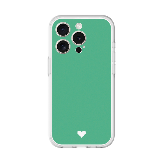 Slim Protection Premium Case［ Original - Favorite Color Heart - Green ］