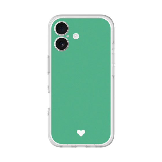 Slim Protection Premium Case［ Original - Favorite Color Heart - Green ］