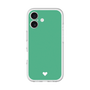 Slim Protection Premium Case［ Original - Favorite Color Heart - Green ］