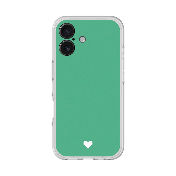 Slim Protection Premium Case［ Original - Favorite Color Heart - Green ］