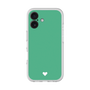 Slim Protection Premium Case［ Original - Favorite Color Heart - Green ］