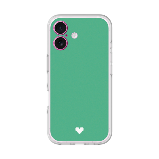 Slim Protection Premium Case［ Original - Favorite Color Heart - Green ］