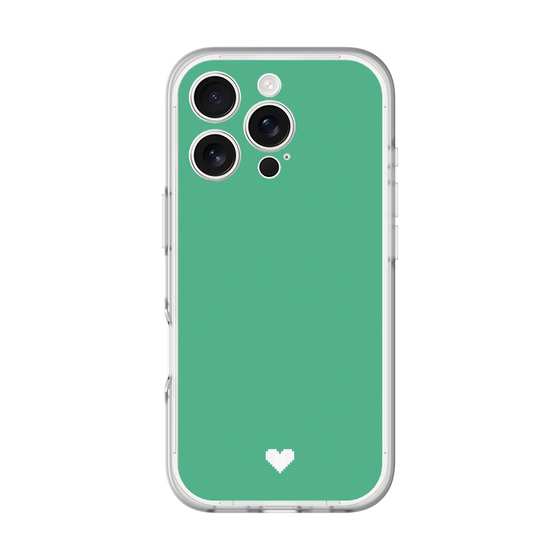 Slim Protection Premium Case［ Original - Favorite Color Heart - Green ］