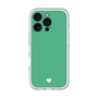 Slim Protection Premium Case［ Original - Favorite Color Heart - Green ］