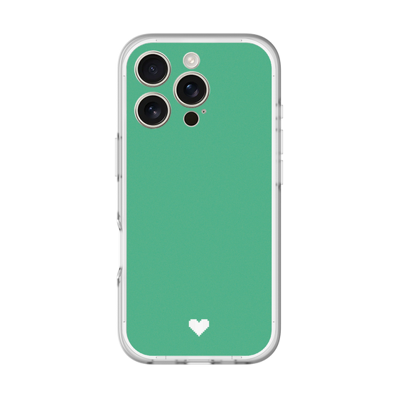 Slim Protection Premium Case［ Original - Favorite Color Heart - Green ］
