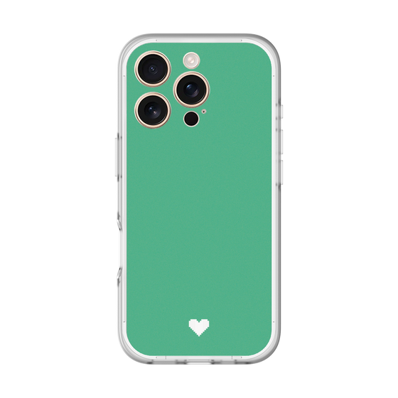 Slim Protection Premium Case［ Original - Favorite Color Heart - Green ］
