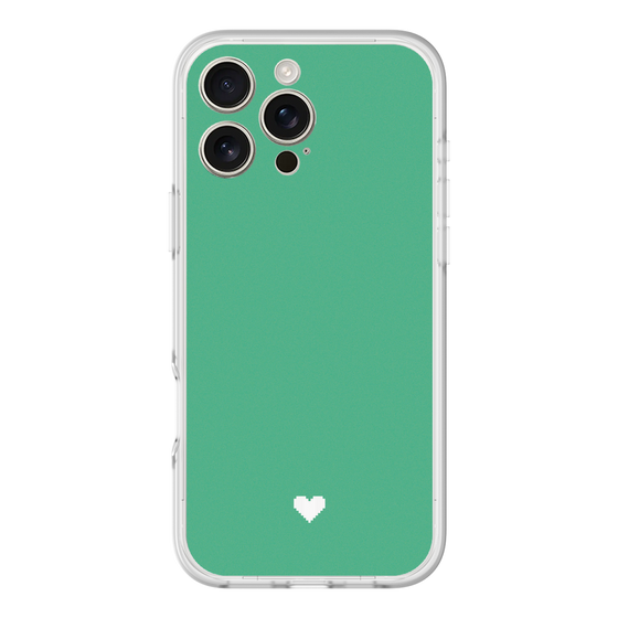 Slim Protection Premium Case［ Original - Favorite Color Heart - Green ］