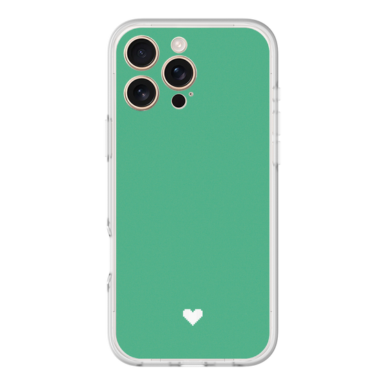 Slim Protection Premium Case［ Original - Favorite Color Heart - Green ］