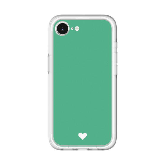 Slim Protection Premium Case［ Original - Favorite Color Heart - Green ］