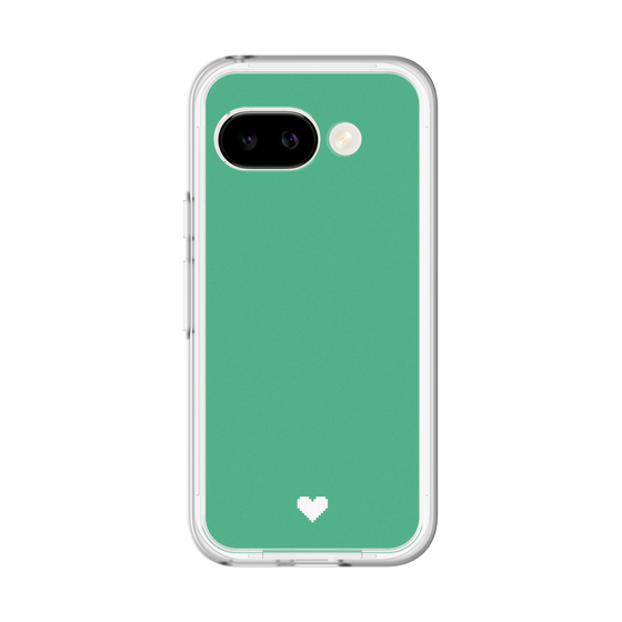 Slim Protection Premium Case［ Original - Favorite Color Heart - Green ］