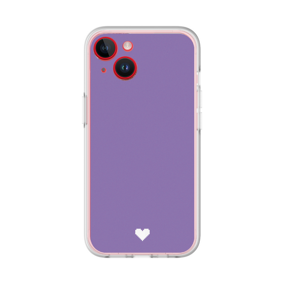 Slim Protection Premium Case［ Original - Favorite Color Heart - Purple ］