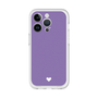 Slim Protection Premium Case［ Original - Favorite Color Heart - Purple ］