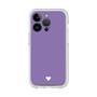 Slim Protection Premium Case［ Original - Favorite Color Heart - Purple ］