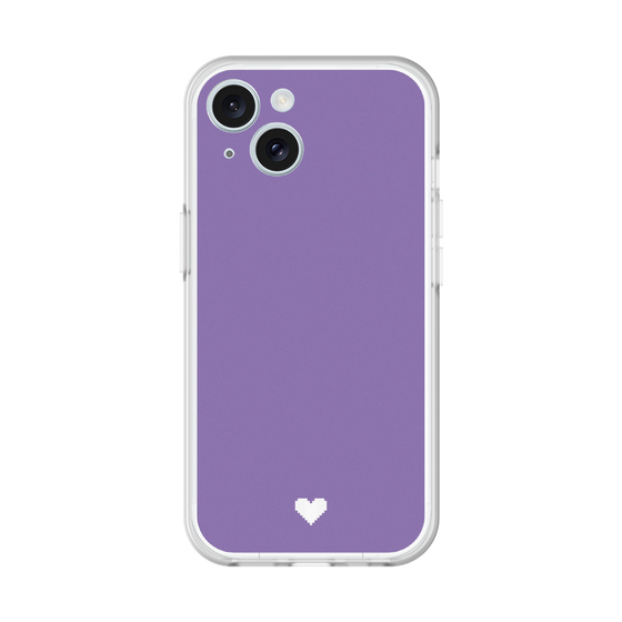 Slim Protection Premium Case［ Original - Favorite Color Heart - Purple ］