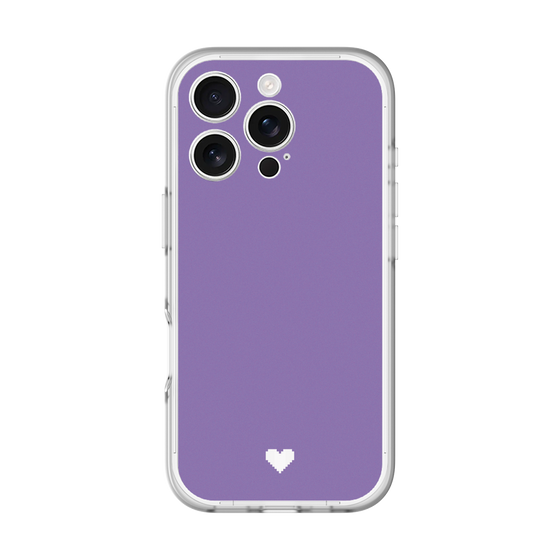 Slim Protection Premium Case［ Original - Favorite Color Heart - Purple ］