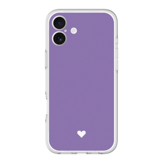 Slim Protection Premium Case［ Original - Favorite Color Heart - Purple ］
