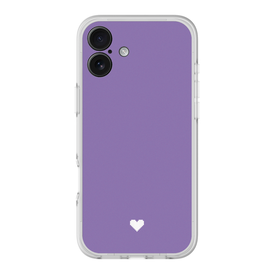 Slim Protection Premium Case［ Original - Favorite Color Heart - Purple ］