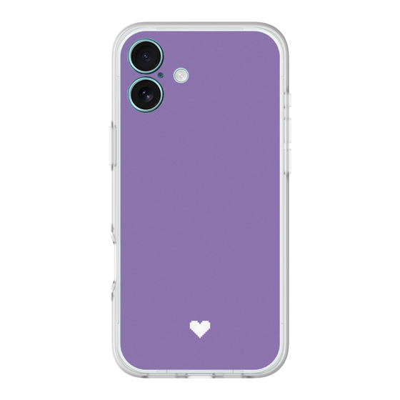 Slim Protection Premium Case［ Original - Favorite Color Heart - Purple ］