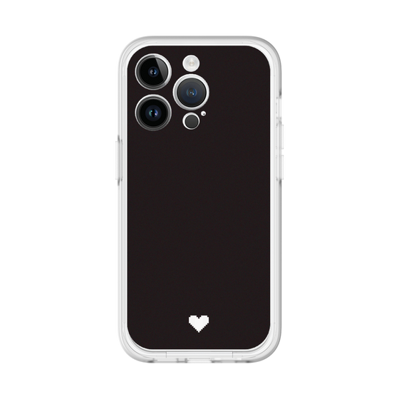 Slim Protection Premium Case［ Original - Favorite Color Heart - Black ］