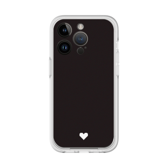 Slim Protection Premium Case［ Original - Favorite Color Heart - Black ］