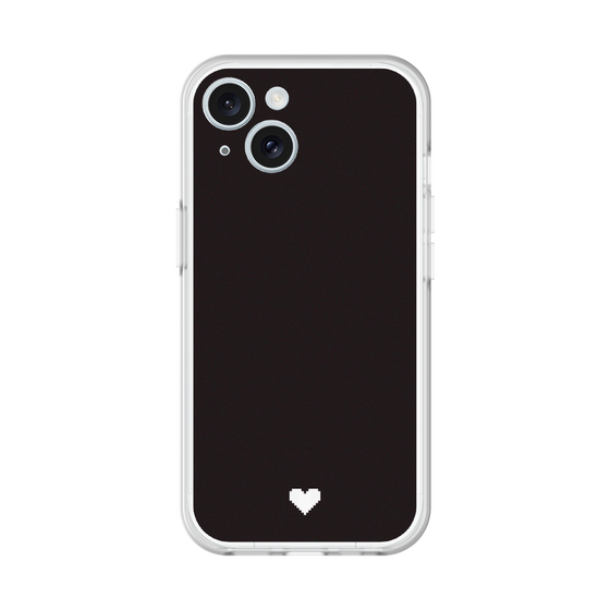 Slim Protection Premium Case［ Original - Favorite Color Heart - Black ］